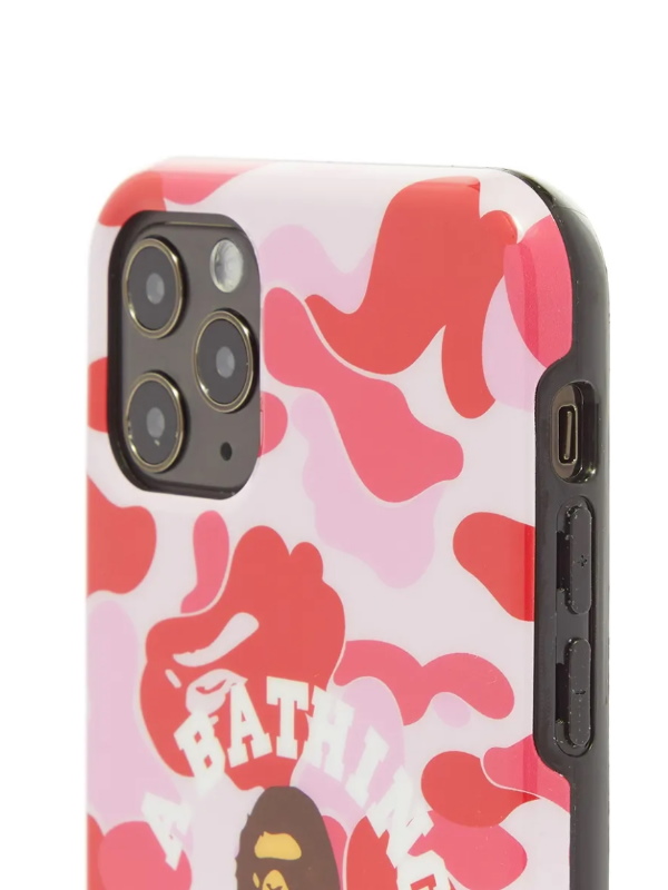 Защитный чехол BAPE ABC Camo College iPhone 11 Pro Max Case Pink