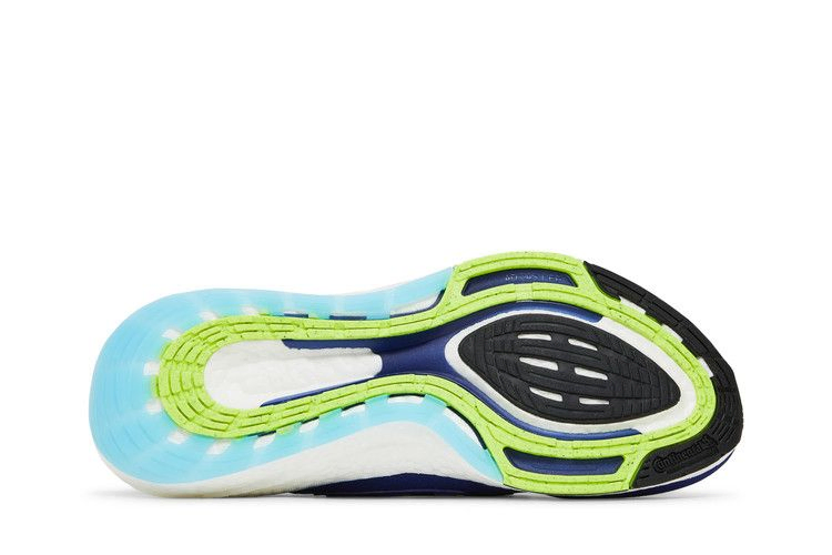 Кроссовки Adidas UltraBoost 22 'Legacy Indigo Solar Yellow'