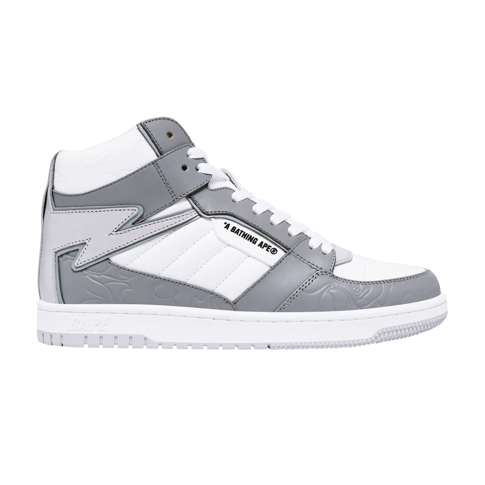Кроссовки Bapesta 88 Mid #1 'White Grey'