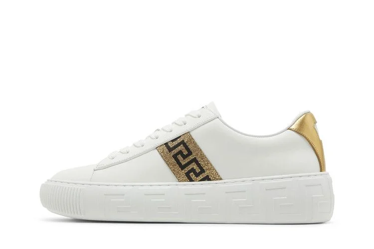 Кроссовки Versace Greca 'White Gold'