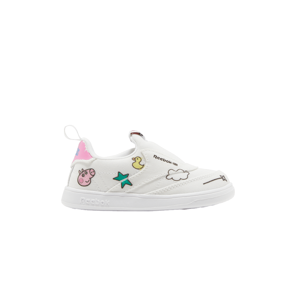 Кроссовки Peppa Pig x Reebok Club C Slip-On 4 Toddler 'Play Dreamy'