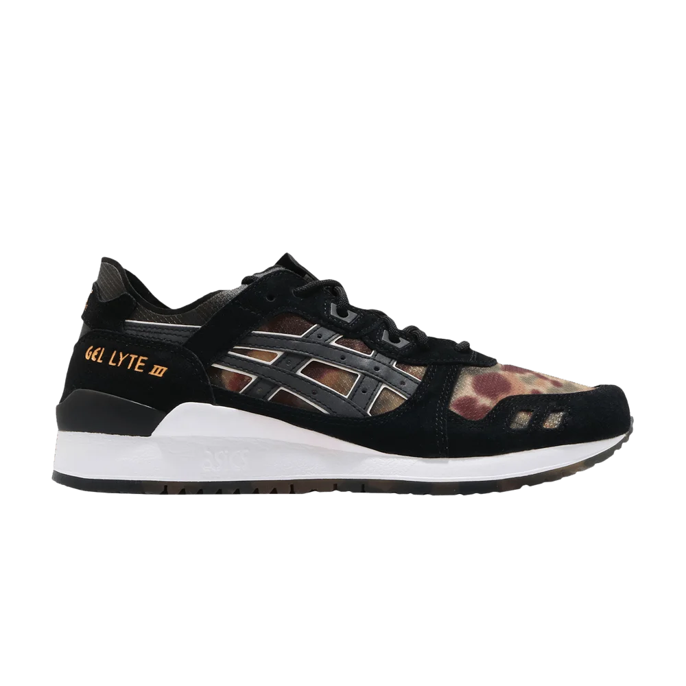 Кроссовки Atmos x ASICS Gel Lyte 3 'NEXKIN - Black Orange Camo'