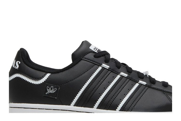 Кроссовки Adidas Superstar 'Black White'