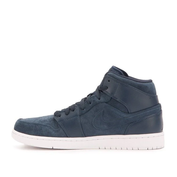 Кроссовки Air Jordan 1 Mid 'Armory Navy'