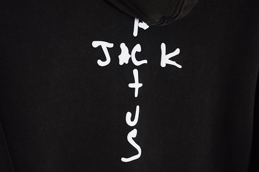 Худи Travis Scott MJ Fleece Hoodie Black