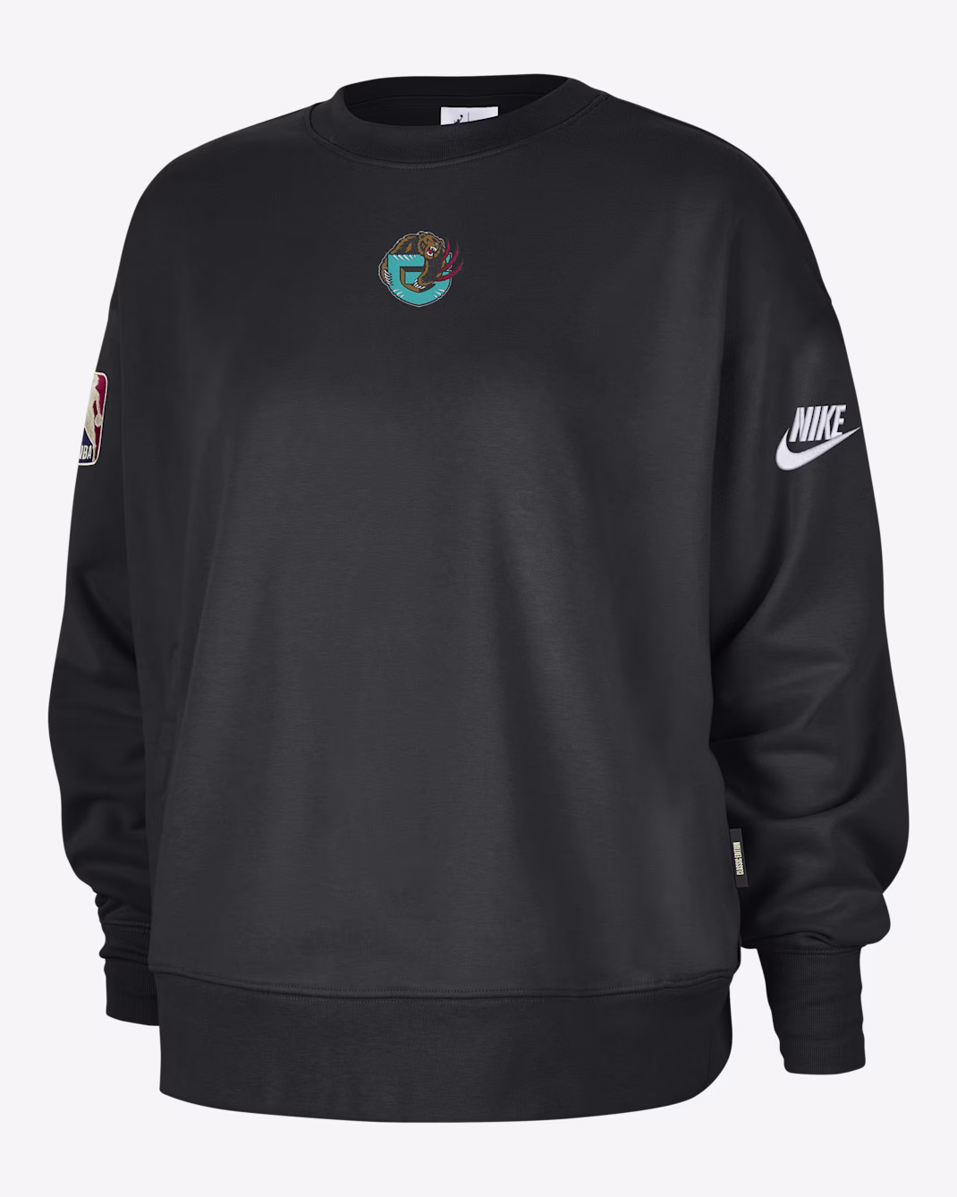 Женский свитшот Nike NBA Memphis Grizzlies Hardwood Classics Black
