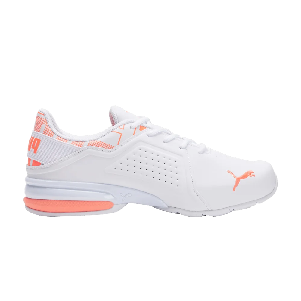 Кроссовки Puma Viz Runner Repeat 'White Ultra Orange'