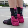 Ehot-3X3-Black-Pink-Quarter-Socks-100x100