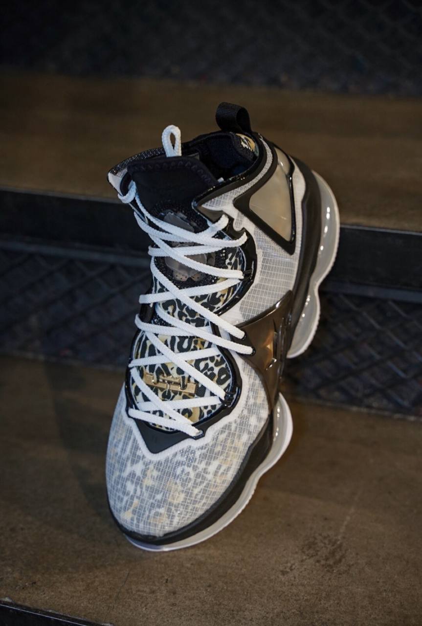 Кроссовки Nike LeBron 19 EP Leopard