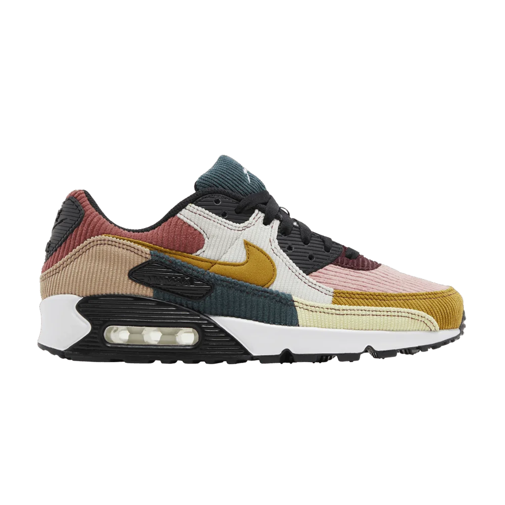 Krossovki-Nike-Wmns-Air-Max-90-Multi-Color-Corduroy