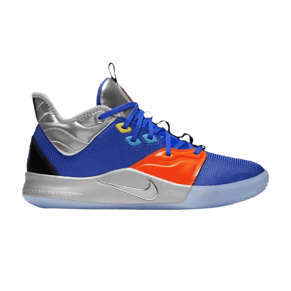 Кроссовки NASA x Nike PG 3 EP 'Clipper Blue'