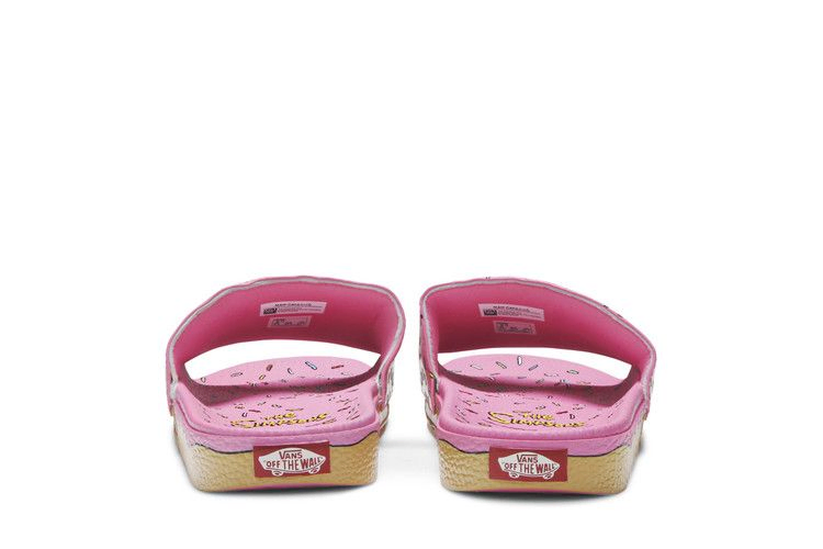 Кроссовки Vans The Simpsons x Slide-On 'Pink D'ohnut'