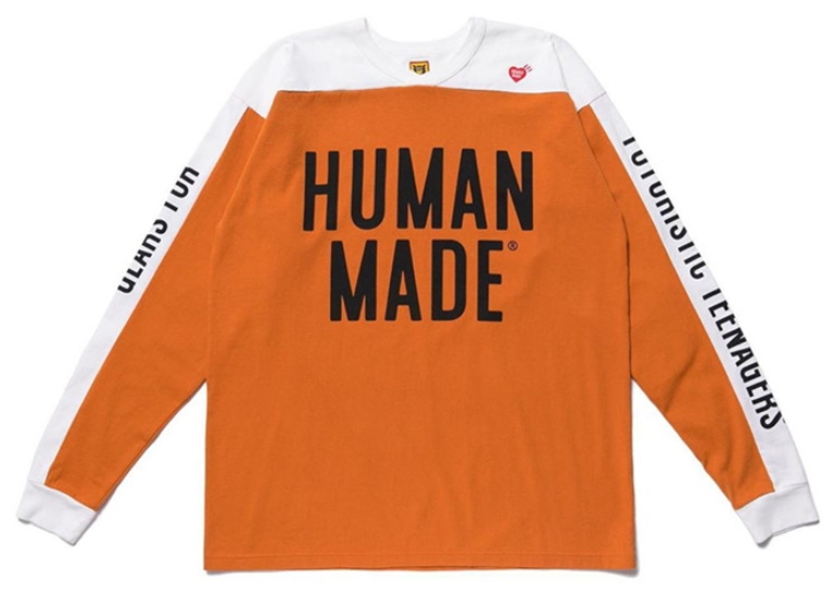 Футболка HUMAN MADE Futuristic Long Sleeve T-Shirt Multicolor