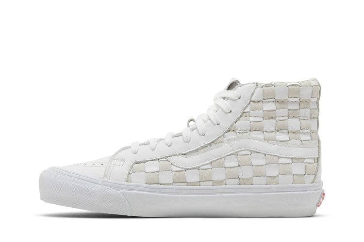 Кроссовки Vans OG Sk8-Hi LX 'Woven - White'