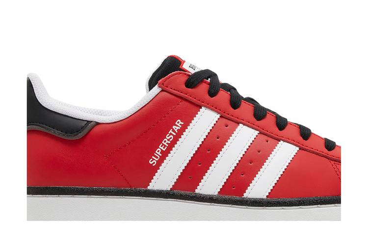 Кроссовки adidas Superstar 'Track Suit Pack - Scarlet Charcoal'