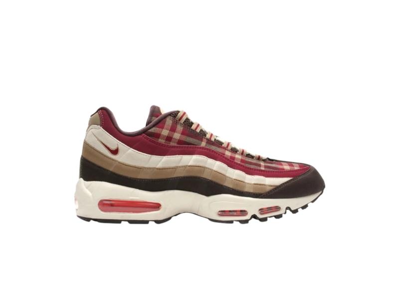 Кроссовки Nike Air Max 95 Baroque Brown Team Red