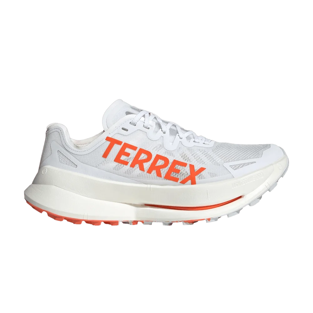 Кроссовки adidas Terrex Agravic Speed Ultra 'White Impact Orange'