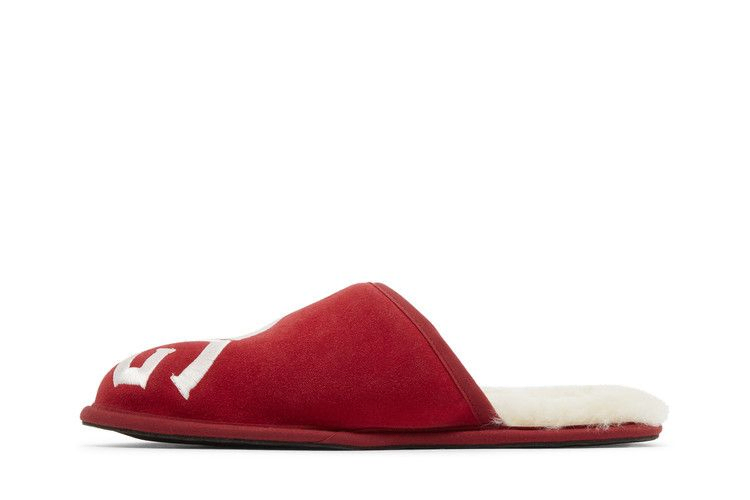 Кроссовки UGG Scuff Slipper 'Logo - Samba Red'