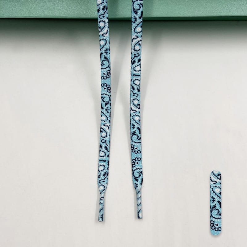 Шнурки Gorilla Guard Paisely Converse Light-Blue Laces