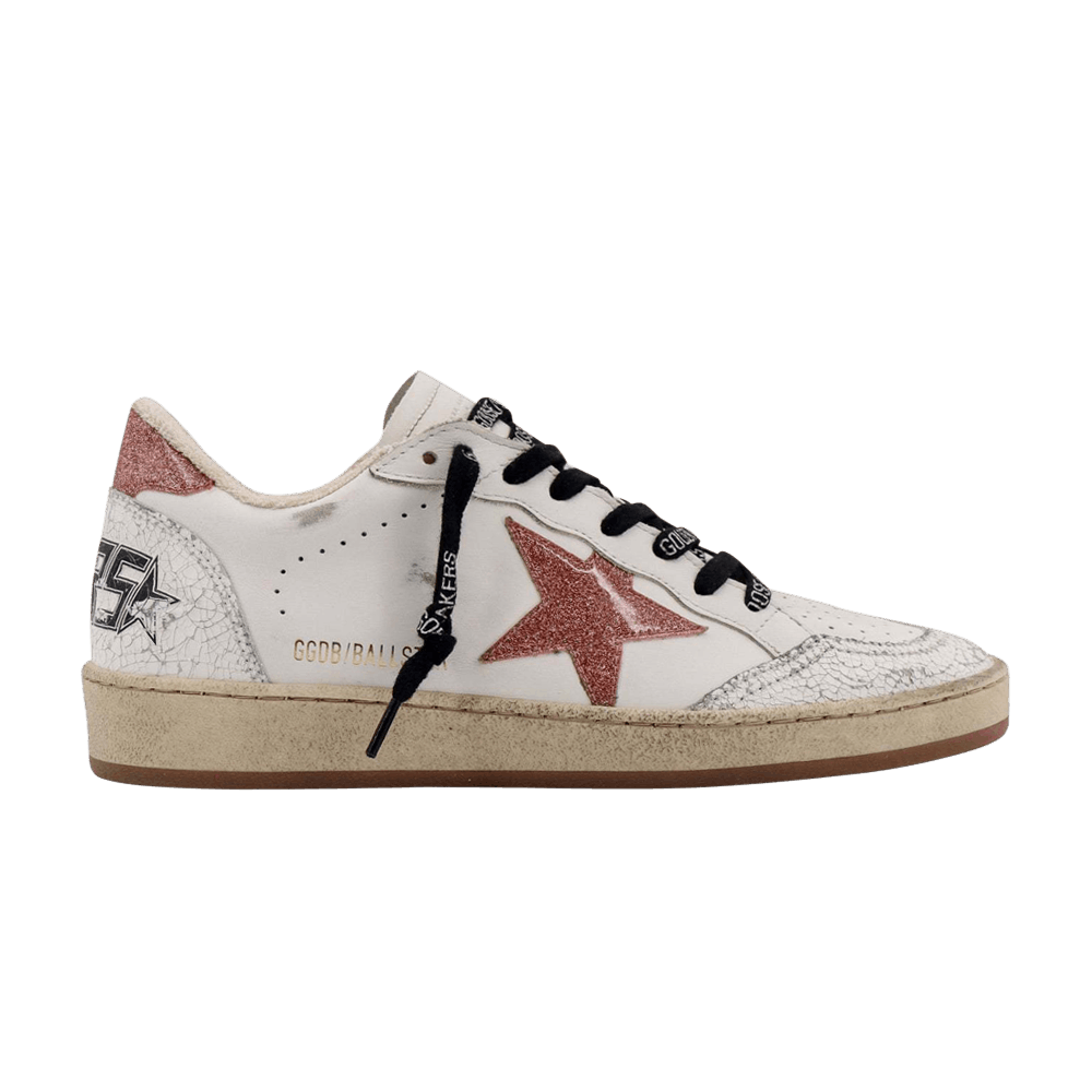 Кроссовки Golden Goose Wmns Ball Star 'White Peach'