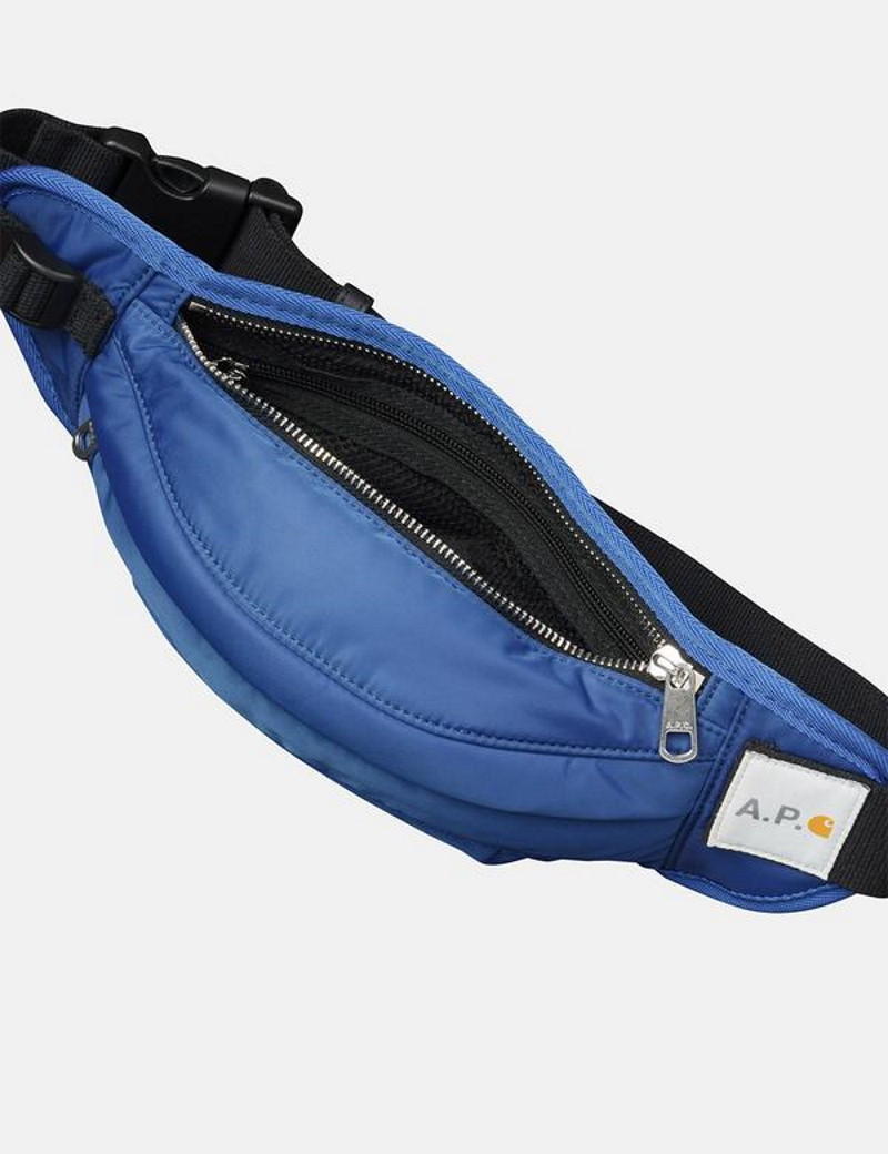 Сумка A.P.C. Banane Carhartt Waist Bag Indigo
