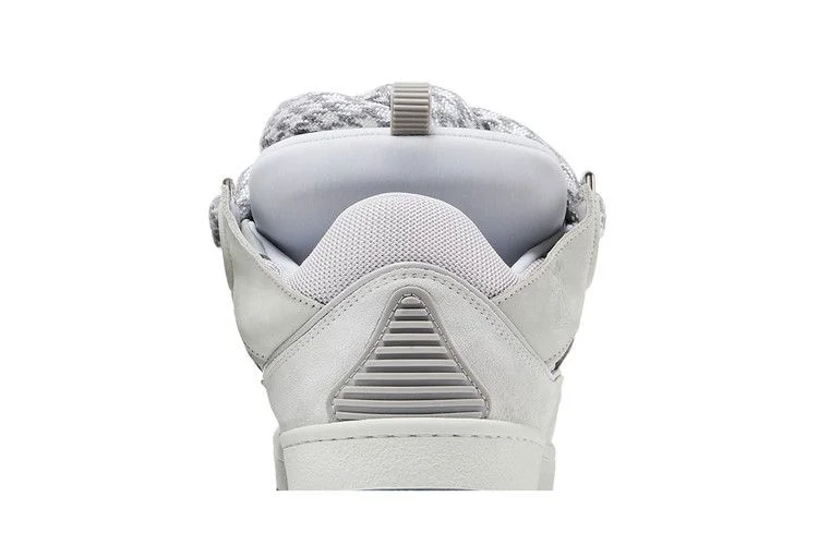 Кроссовки Lanvin Curb Sneakers 'Snake Laces - White Grey'