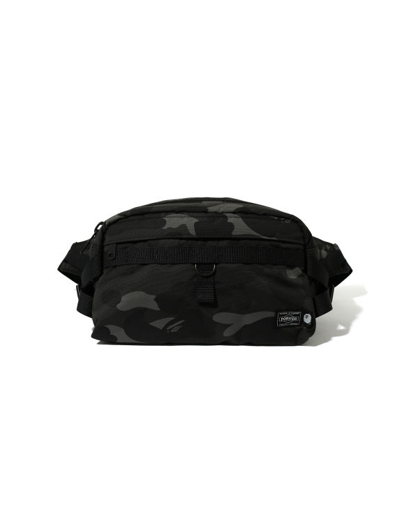Поясная сумка BAPE x Porter Color Camo Waist Bag Black