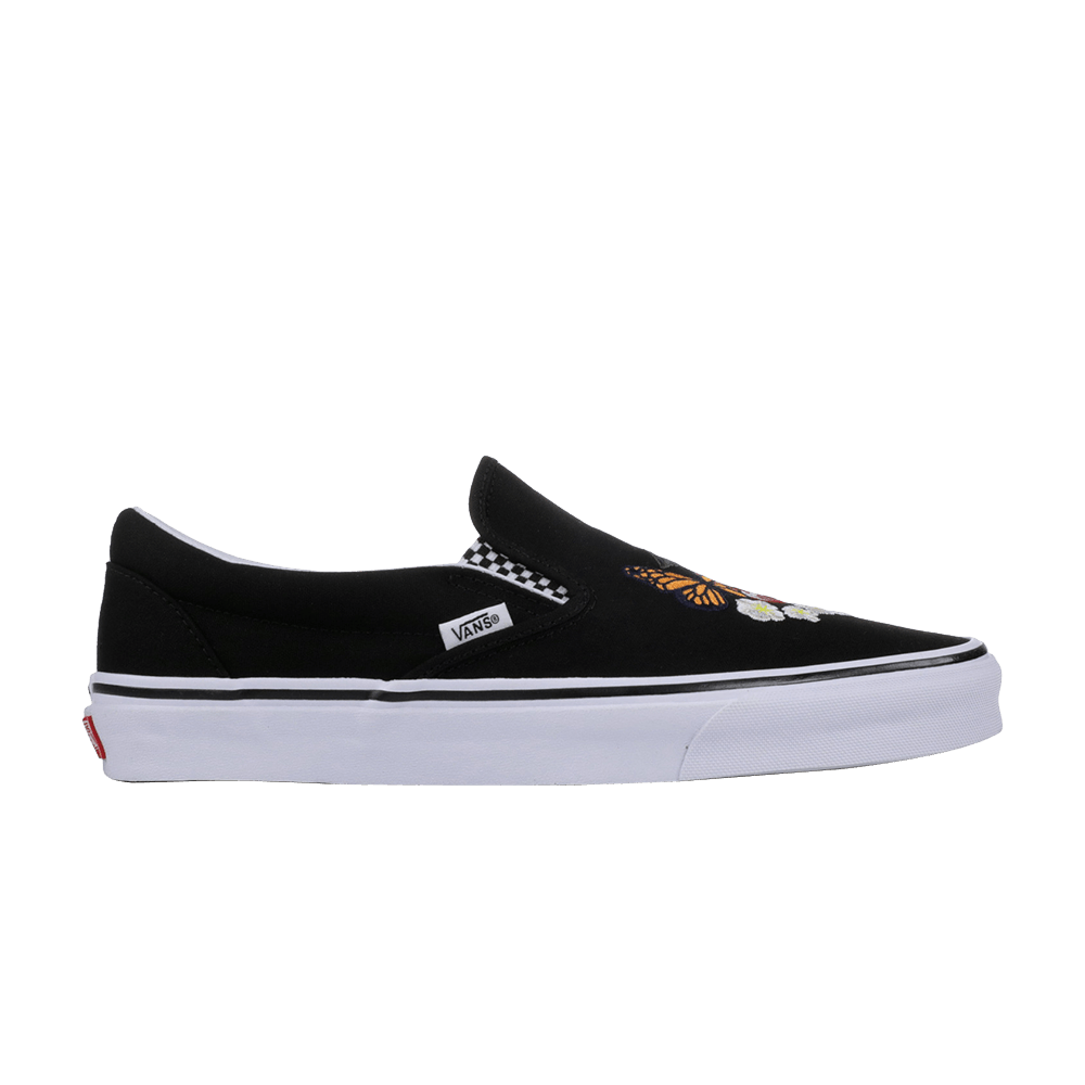 Кроссовки Vans Classic Slip-On 'Checker Floral'