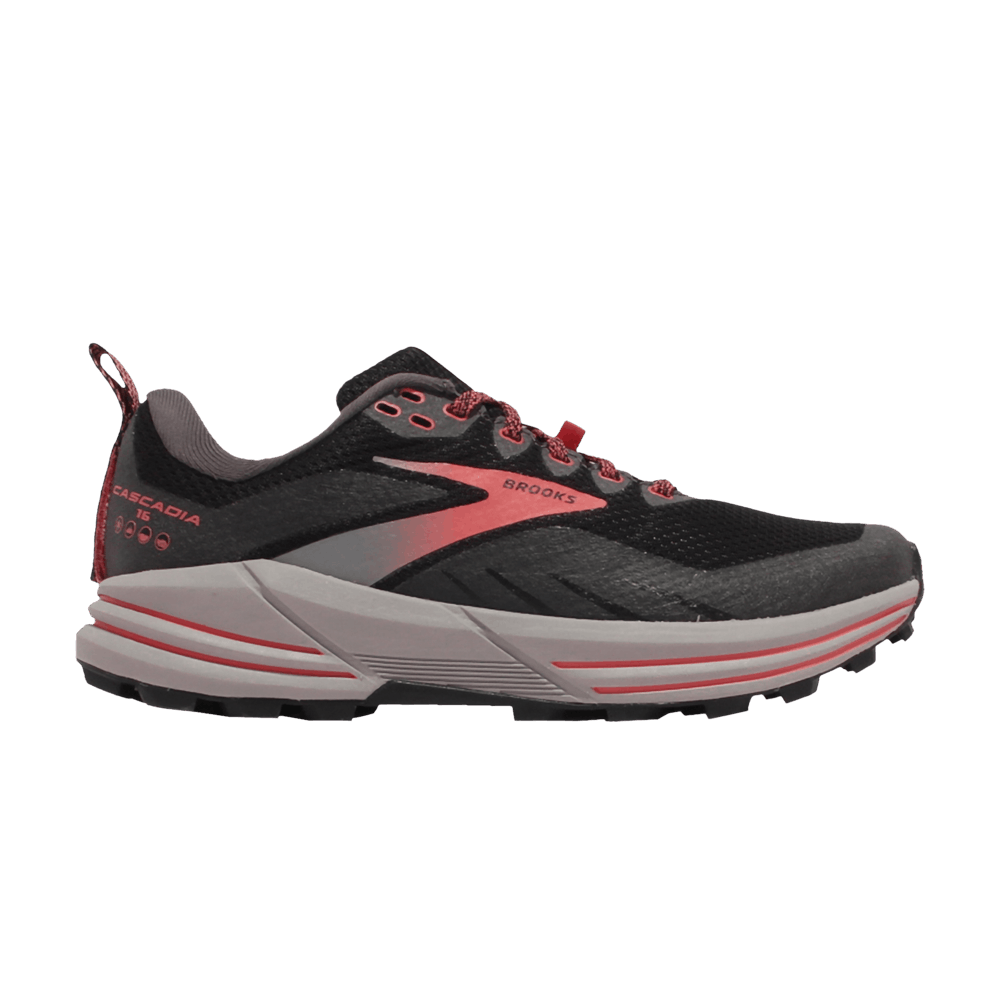 Кроссовки Brooks Wmns Cascadia 16 GTX 'Black Coral'