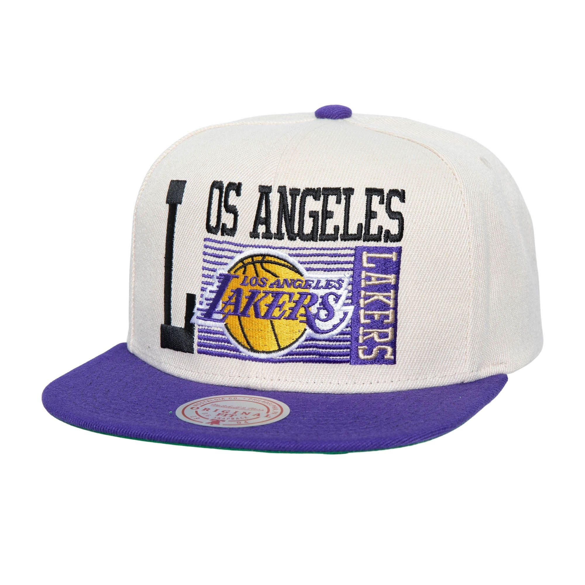 Бейсболка Mitchell & Ness Speed Zone Snapback Los Angeles Lakers Hat