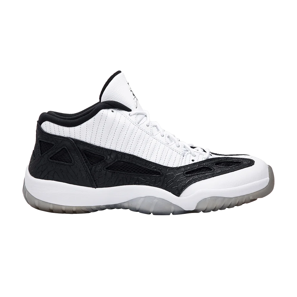 Krossovki-Air-Jordan-11-Retro-Low-IE-White-Black