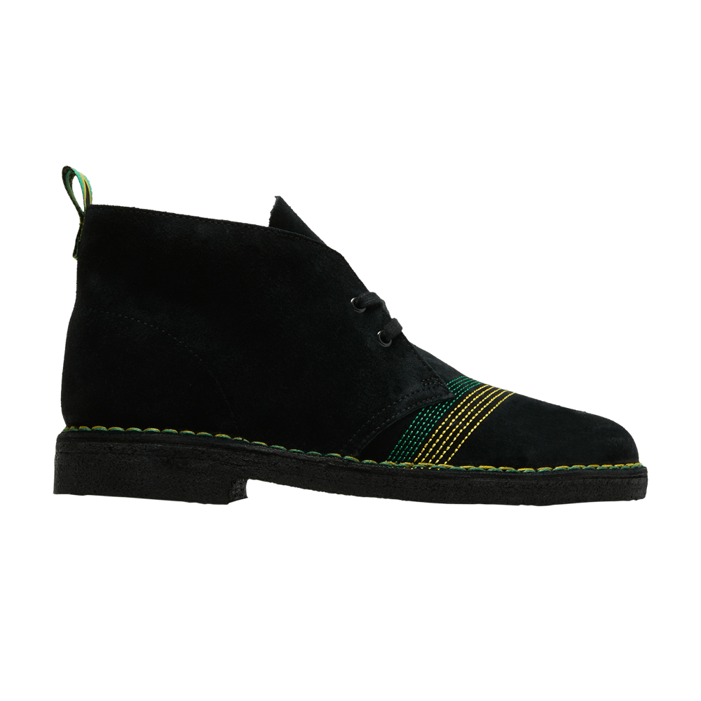 Jamaica x Clarks Desert Boot 'Black'