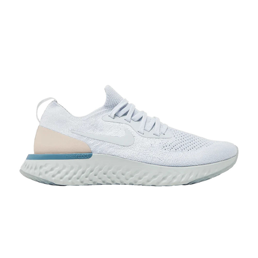 Krossovki-Nike-Wmns-Epic-React-Flyknit-Platinum-Beige