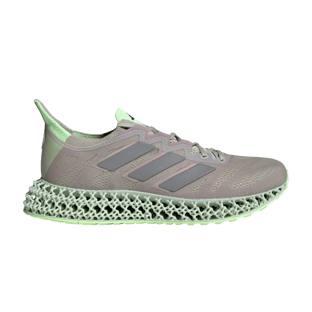 Кроссовки adidas Wmns 4DFWD 3 'Putty Grey Green Spark'