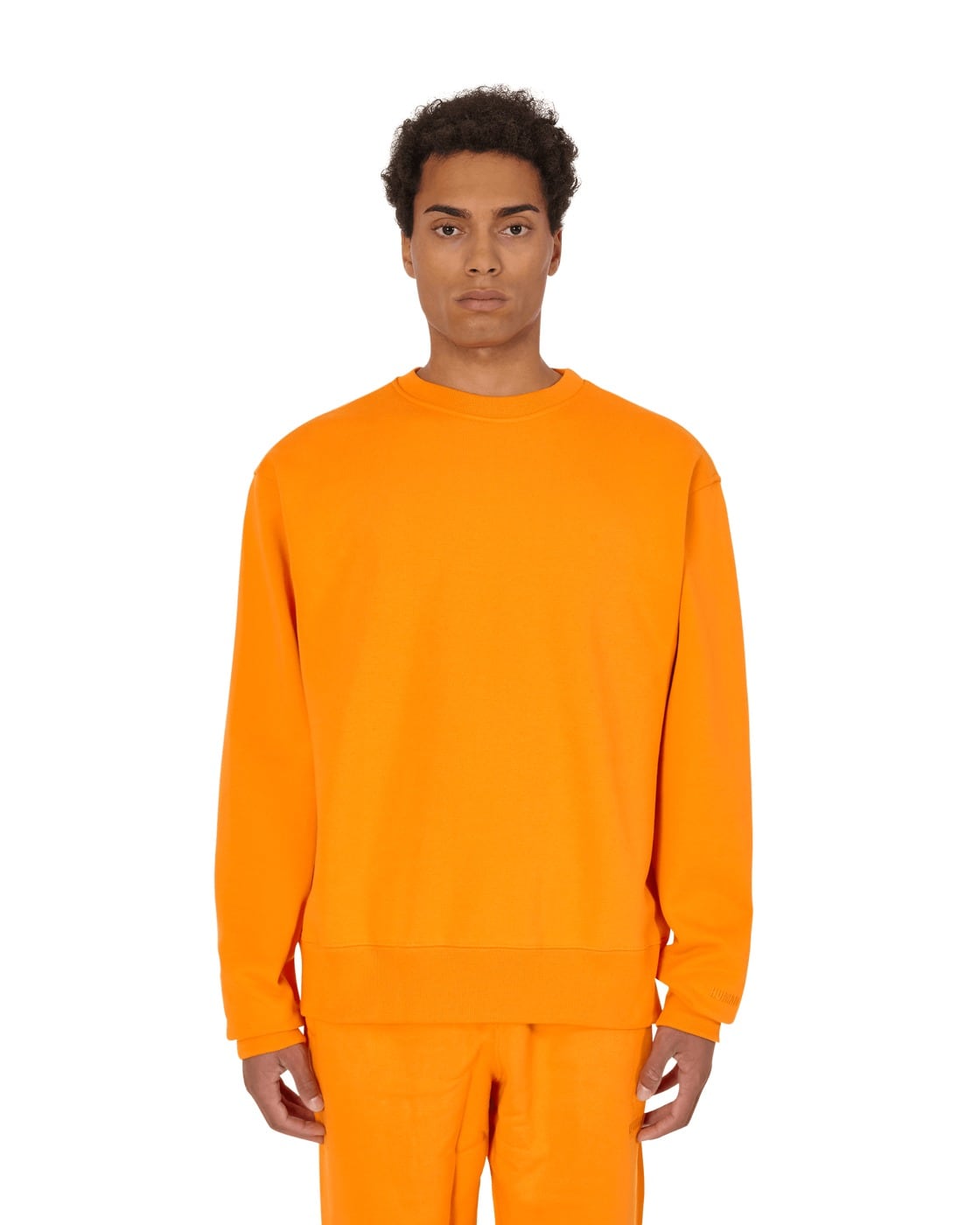 Свитшот adidas Pharrell Williams Basics Crewneck Sweatshirt Bright Orange