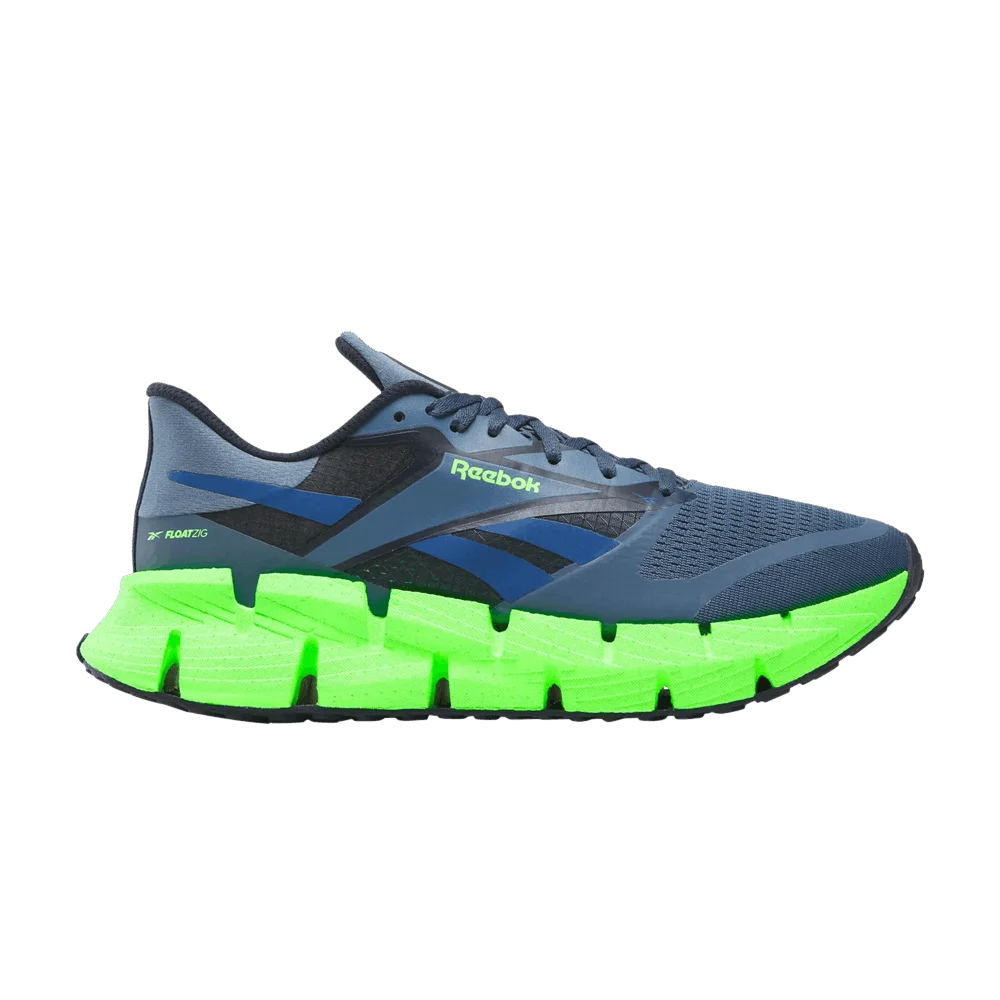 Кроссовки Reebok FloatZig 1 'Twilight Blue Solar Lime'