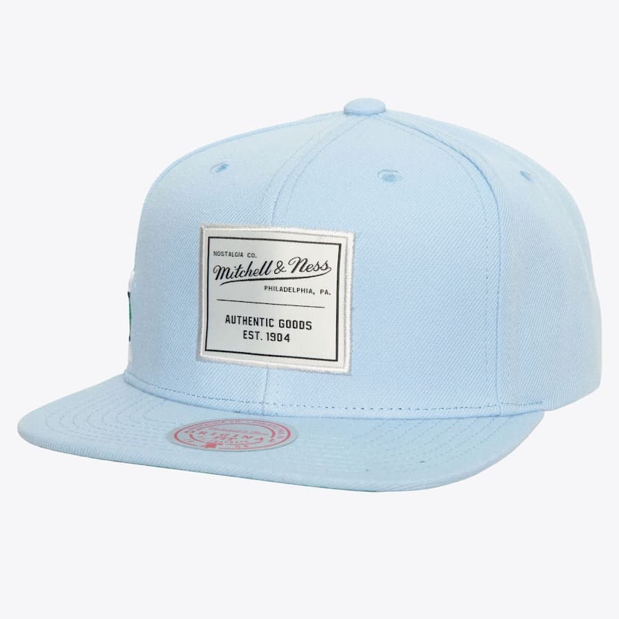 Бейсболка Mitchell & Ness Light Blue Game Day Snapback Hat