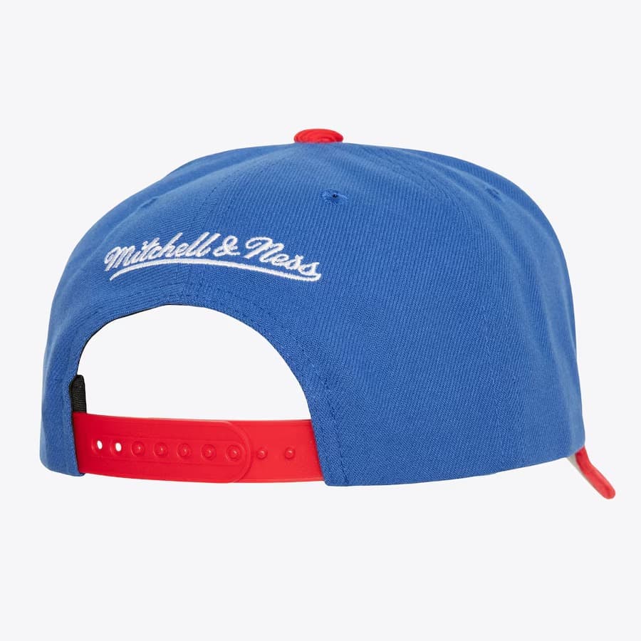 Бейсболка Mitchell & Ness Blue New York Rangers Cord Pro Snapback Hat