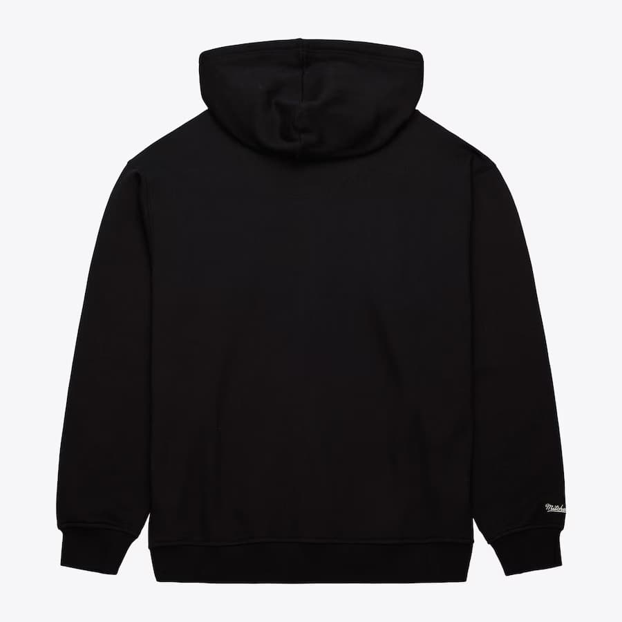 Mitchell-Ness-Black-Los-Angeles-Lakers-Vintage-Logo-Playoff-Win-2.0-Full-Zip-Hoodie-1