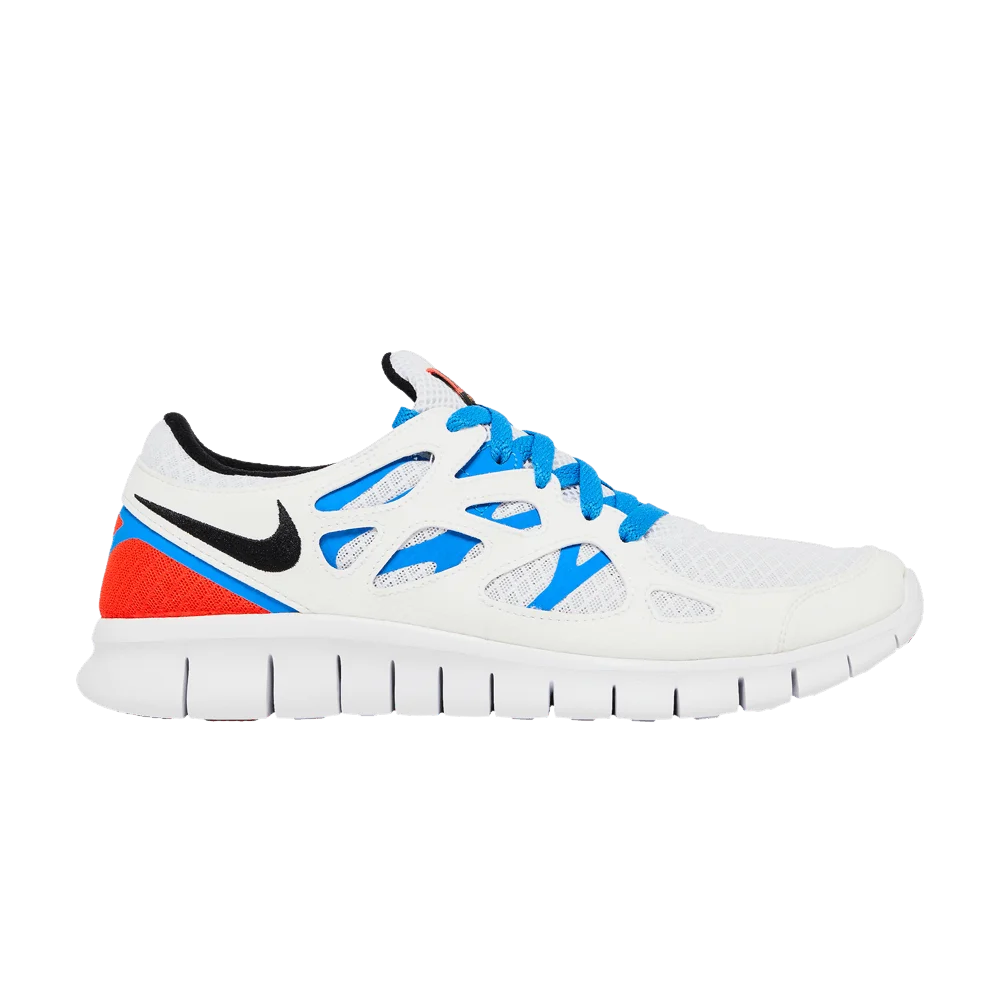 Krossovki-Nike-Free-Run-2-White-Photo-Blue