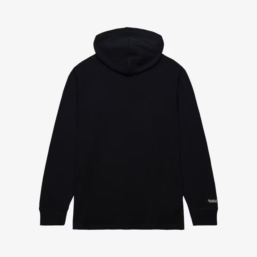 Худи Mitchell & Ness Black Dallas Stars Thermal Lightweight Pullover Hoodie