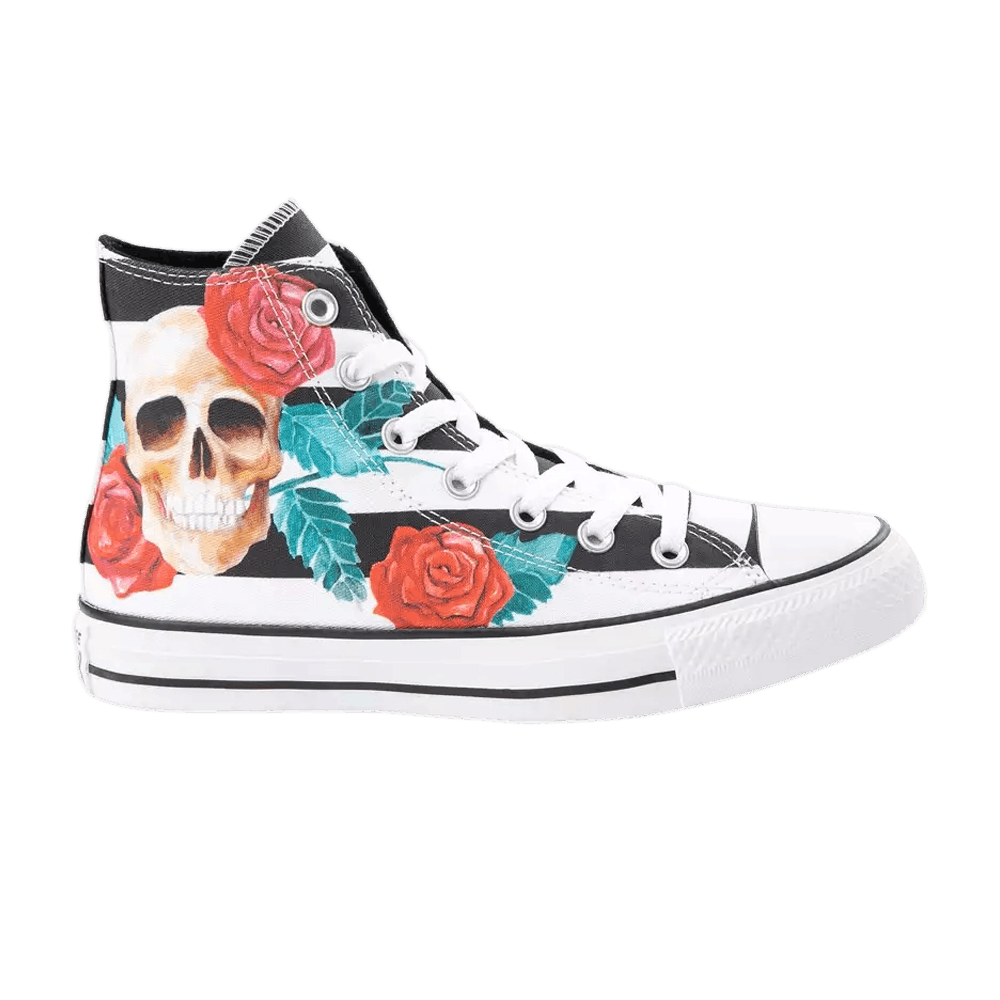 Кроссовки Converse Chuck Taylor All Star High 'Skull Roses'
