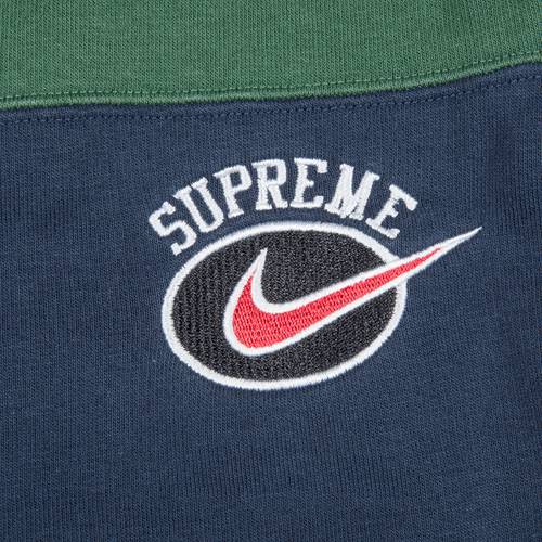 Спортивные штаны Supreme x Nike Stripe Sweatpant Navy