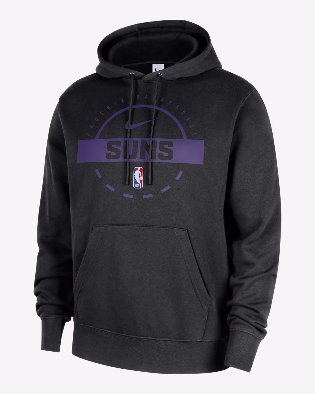 Мужское худи Nike NBA Phoenix Suns Club Black/Clay Orange