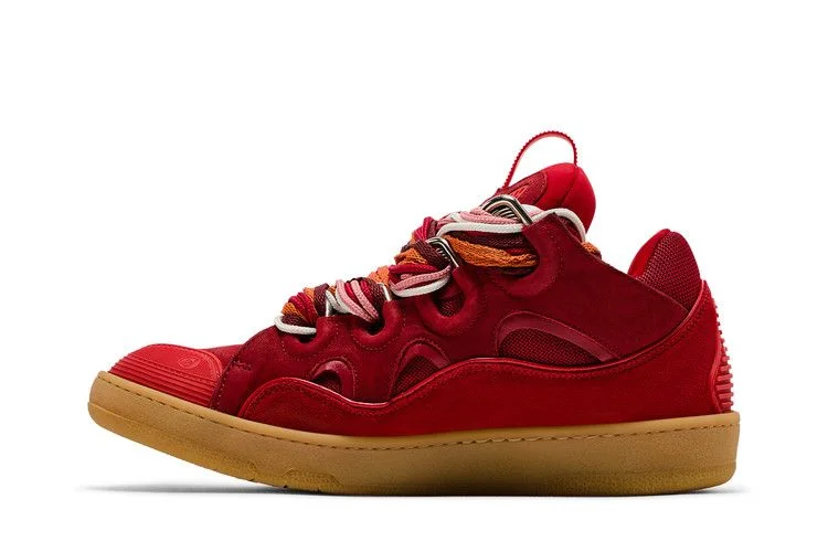 Кроссовки Lanvin Curb Sneakers 'Lipstick'