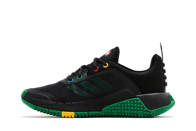 Кроссовки LEGO x adidas Sport J 'Black Green'