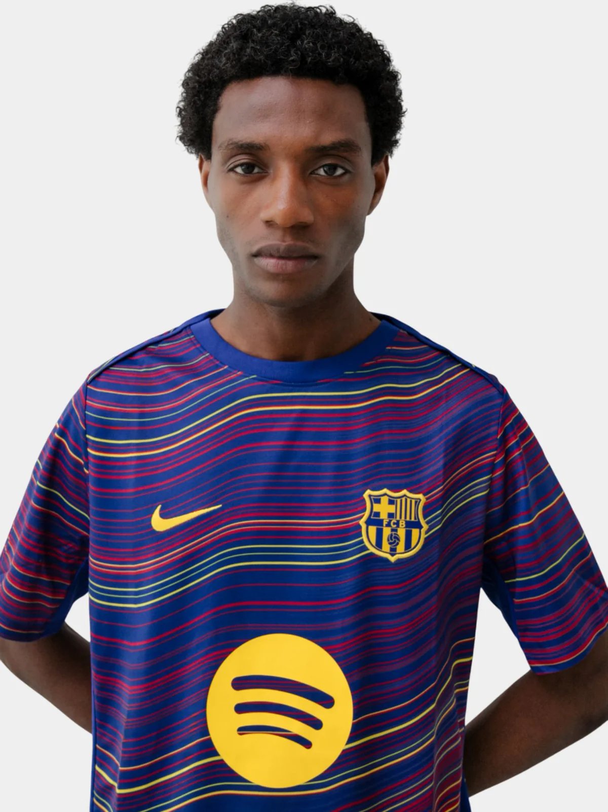 Футбольное джерси Pre-Match home shirt FC Barcelona 25/26