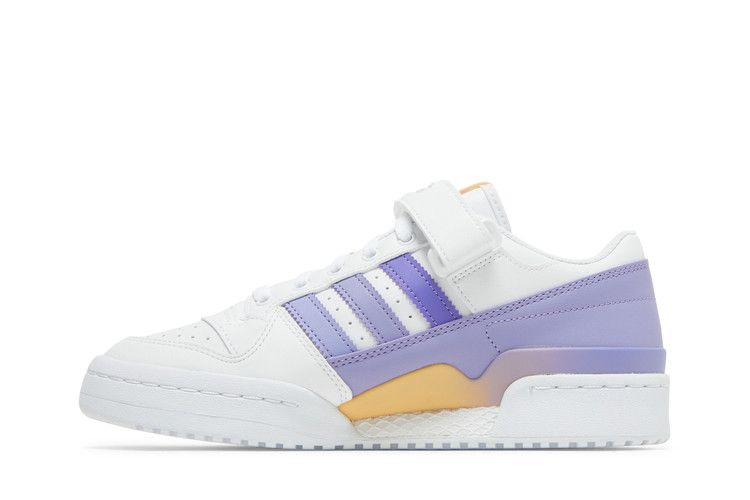 Кроссовки Adidas Forum Low J 'White Light Purple'