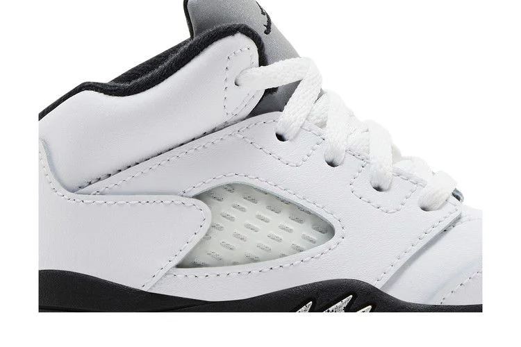 Кроссовки Air Jordan 5 Retro TD 'White Black'