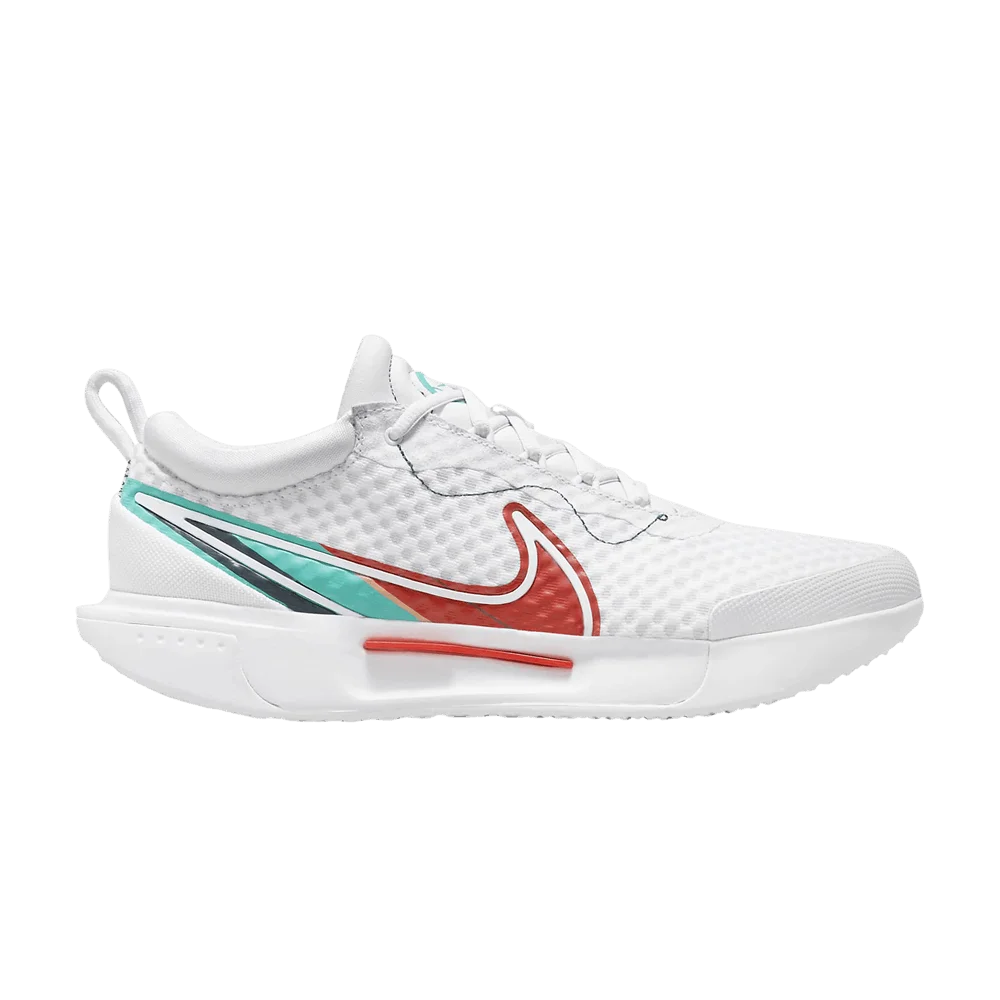 Krossovki-NikeCourt-Zoom-Pro-White-Washed-Teal-Red
